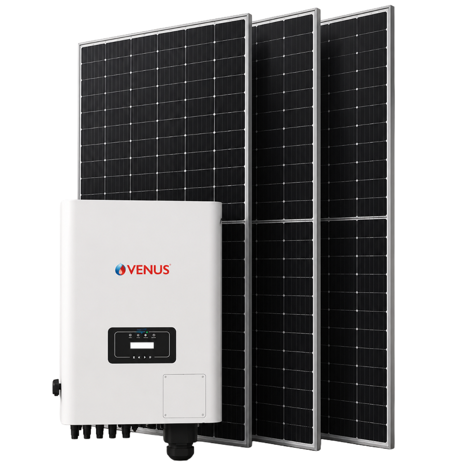 Solar inverter and panels