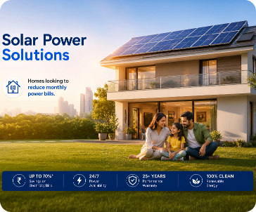 Solar power for homes