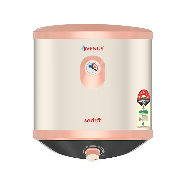 Venus Sedra 10 Litre Storage Water Heater Rustic Gold