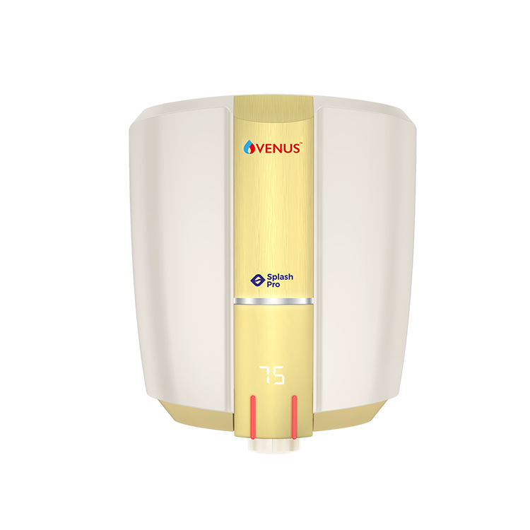 Venus Splash pro Smart Storage Water Heater (Geyser) 10 litre Ivory Tuscan Gold