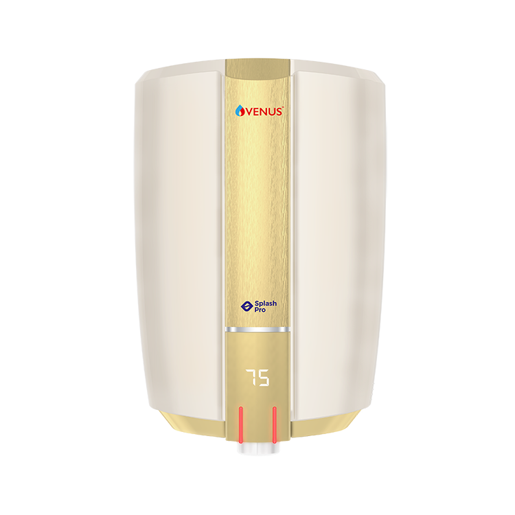 Venus Splash pro Smart Storage Water Heater (Geyser) 15 litre Ivory Tuscan Gold