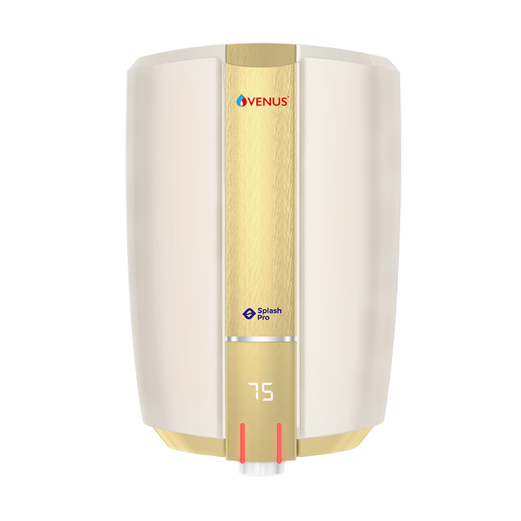 Venus Splash pro Smart Storage Water Heater (Geyser) 25 litre Ivory Tuscan Gold