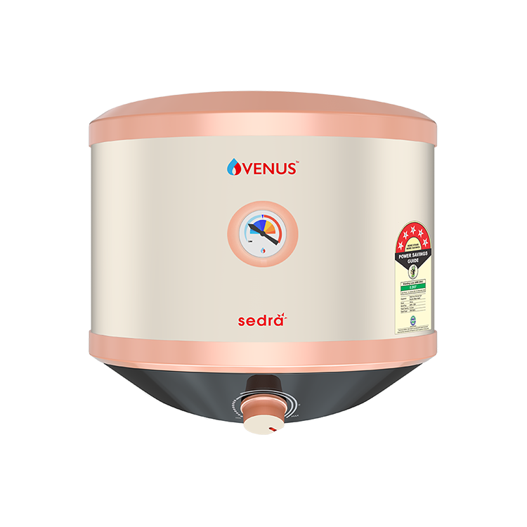 Venus Sedra 6 Litre Storage Water Heater Rustic Gold