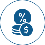 Tariff hike icon