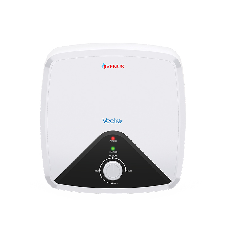Venus Vectra 15 litre Storage Water (Geyser) Designer Black