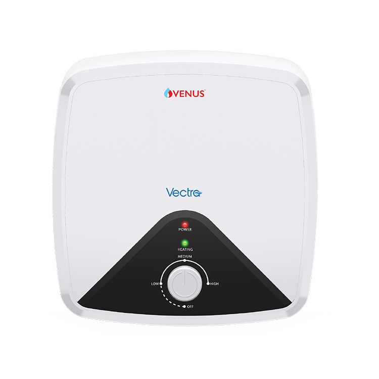 Venus Vectra 25 litre Storage Water (Geyser) Designer Black