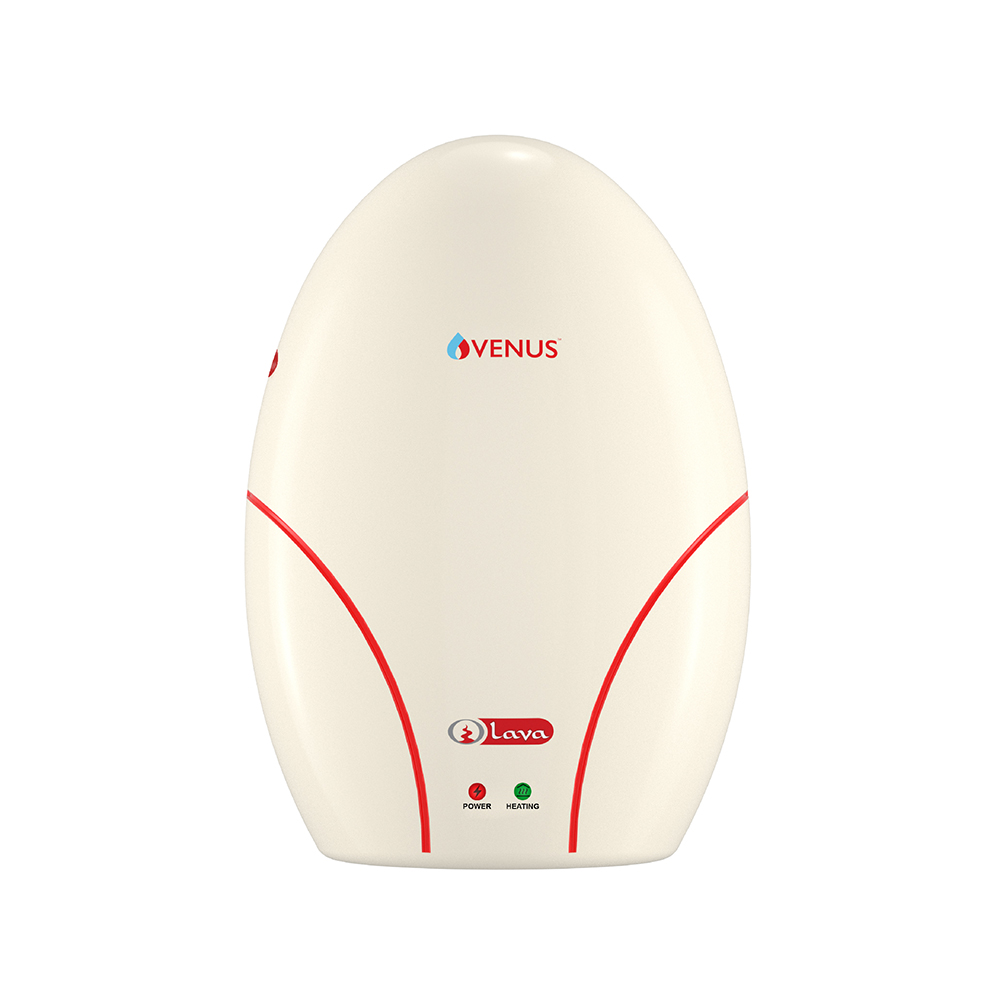 Venus Lava 3 Litre Instant Water Heater Ivory